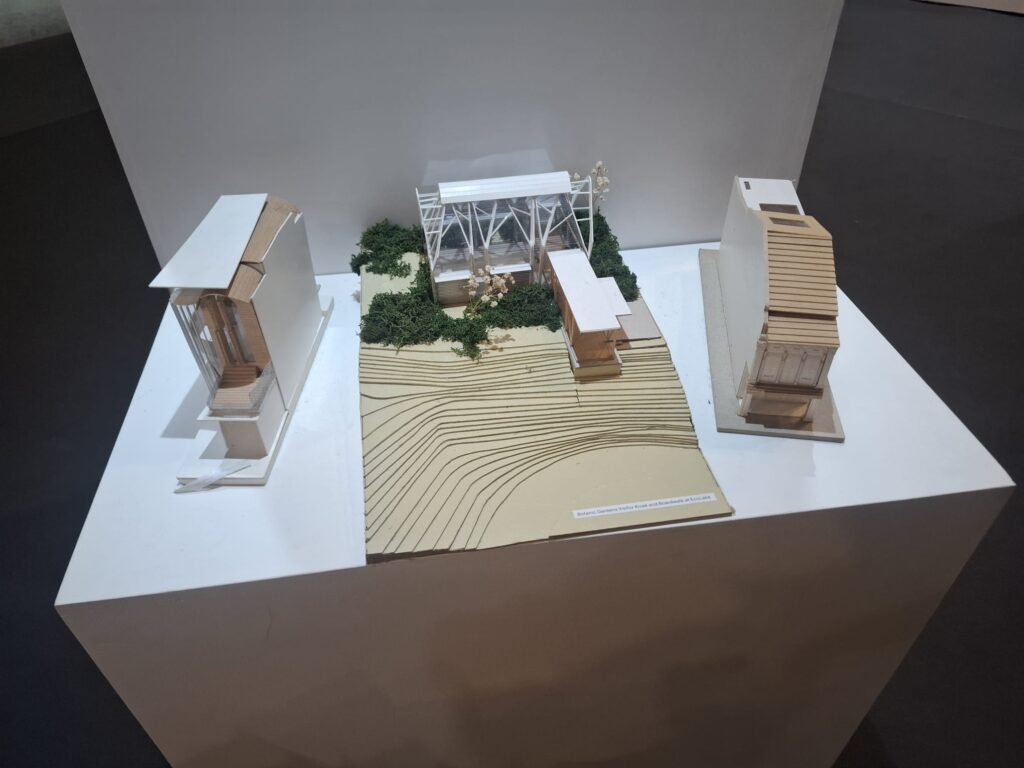 シンガポール植物園のジオラマ