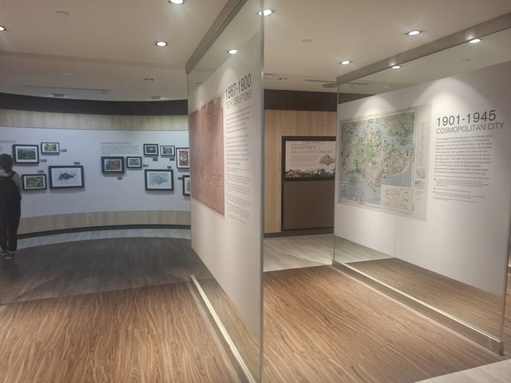 シンガポールの地図