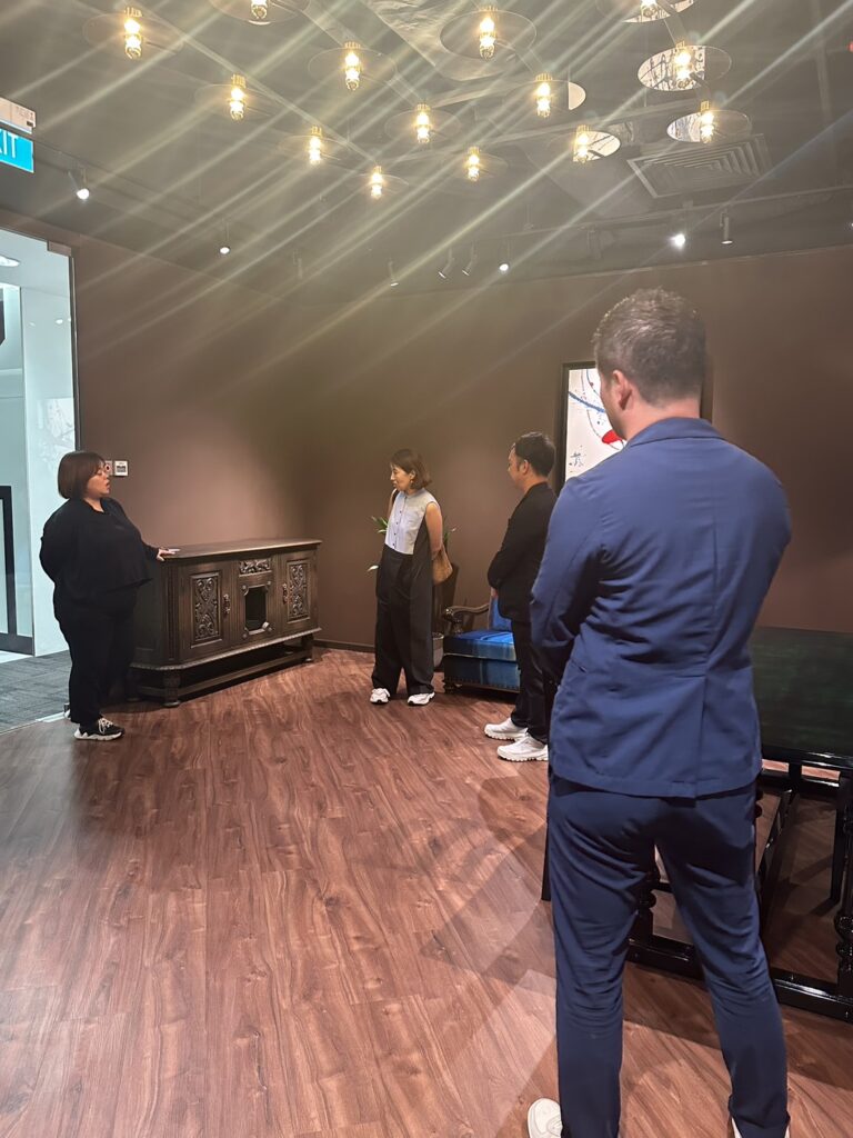 永田良介商店 シンガポール面談