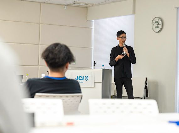 JCI大阪　世界を切り拓くヘルスケア企業へ　JCIシンガポール直前会頭安田が講演
